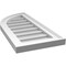 Ekena Millwork Quarter Round Top Left Surface Mount PVC Gable Vent w/ 2"W x 1-1/2"P Brickmould Frame, 12"W x 26"H GVPQL12X2602SN - alternate 5